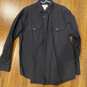 Filson long sleeve men’s shirt - Lg - Alaskan Guide - navy
